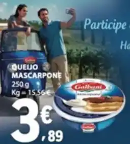 E.Leclerc Queijo mascarpone galbani promoção