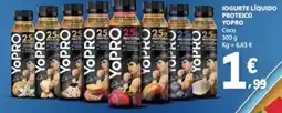 E.Leclerc Iogurte líquido proteico yopro coco promoção