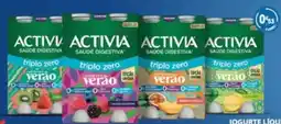 E.Leclerc Activia saúde digestiva triplo zero verão promoção
