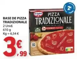 E.Leclerc Base de pizza tradicional dr. oetker promoção