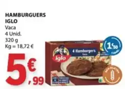 E.Leclerc hamburguers iglo promoção