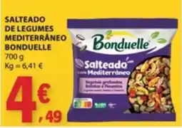 E.Leclerc salteado de legumes mediterrâneo bonduelle promoção
