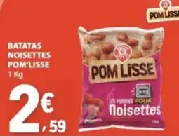 E.Leclerc batatas noisettes pom'lisse promoção