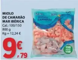 E.Leclerc miolo de camarão mar ibérica promoção