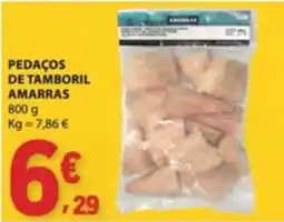 E.Leclerc Pedaços de tamboril amarras promoção