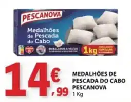 E.Leclerc medalhões de pescada do cabo pescanova promoção