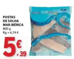 E.Leclerc postas de solha mar ibérica promoção