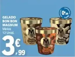 E.Leclerc gelado bon bon magnum promoção