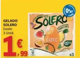 E.Leclerc Gelado solero exotic promoção