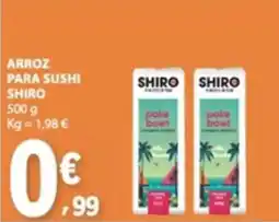 E.Leclerc Arroz para sushi shiro promoção