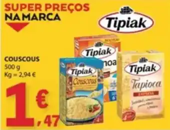 E.Leclerc Couscous tipiak promoção