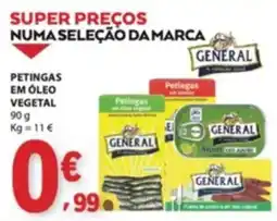 E.Leclerc Petingas em óleo vegetal general promoção