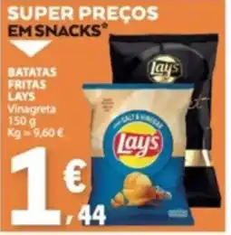 E.Leclerc batatas fritas lays vinagreta promoção