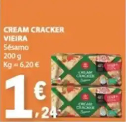 E.Leclerc cream cracker vieira promoção