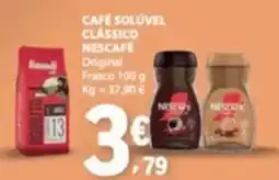 E.Leclerc Café solúvel clássico nescafé original promoção