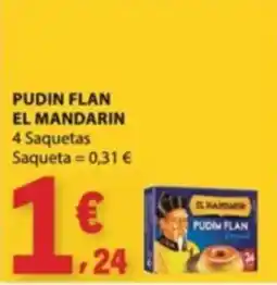 E.Leclerc Pudim flan el mandarin promoção