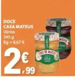E.Leclerc Doce casa mateus promoção