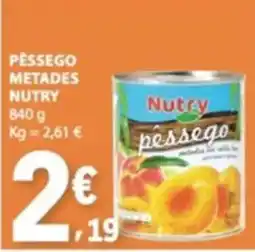 E.Leclerc Pêssego nutry promoção