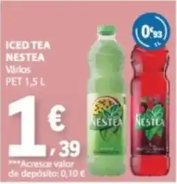 E.Leclerc Iced tea nestea promoção