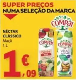 E.Leclerc Néctar clássico maçã compal promoção