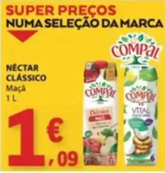 Néctar clássico maçã compal