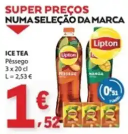 E.Leclerc Lipton ice tea pêssego promoção
