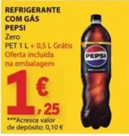 E.Leclerc Refrigerante com gás pepsi zero promoção
