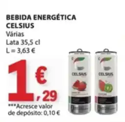 E.Leclerc bebida energética celsius promoção