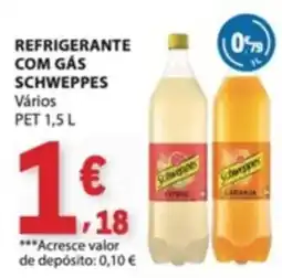 E.Leclerc Refrigerante com gás schweppes promoção