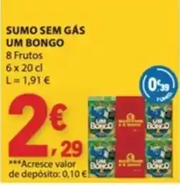 E.Leclerc sumo sem gás um bongo promoção