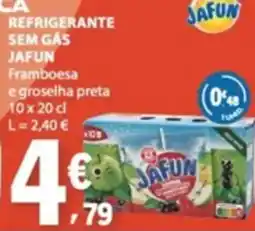 E.Leclerc refrigerante sem gás jafun framboesa e groselha preta promoção