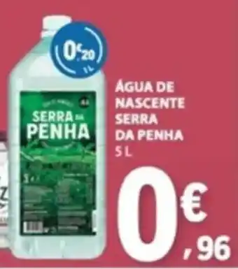 E.Leclerc Água de nascente serra da penha promoção