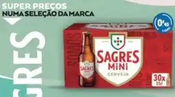 E.Leclerc Sagres mini cerveja promoção