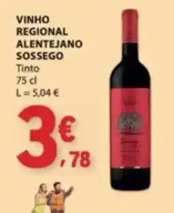 E.Leclerc vinho regional alentejano sossego promoção