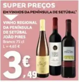 E.Leclerc vinho regional da península de setúbal joão pires branco promoção