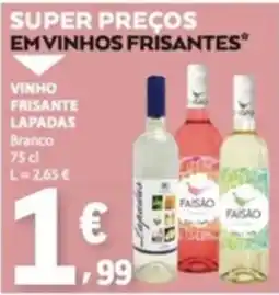 E.Leclerc vinho frisante lapadas promoção