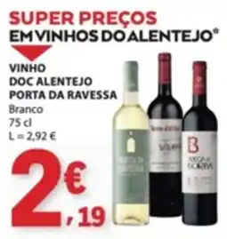 E.Leclerc vinho doc alentejo porta da ravessa promoção