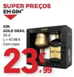 E.Leclerc gin gold grail promoção