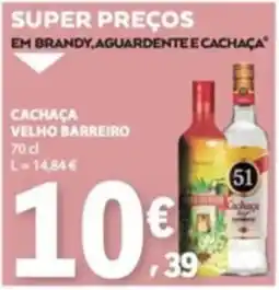 E.Leclerc Cachaça Velho Barreiro promoção