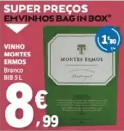 E.Leclerc Vinho montes ermos branco promoção