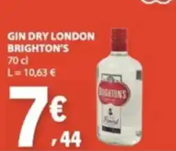 E.Leclerc gin dry london brighton's promoção