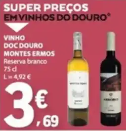 E.Leclerc vinho doc douro montes ermos reserva branco promoção