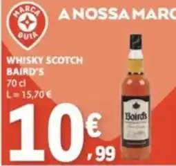 E.Leclerc Whisky scotch baird's promoção