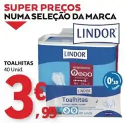 E.Leclerc toalhitas lindor promoção