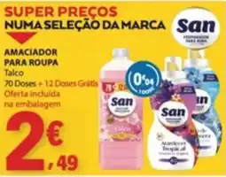 E.Leclerc Amaciador para roupa san talco promoção