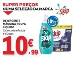 E.Leclerc Detergente máquina roupa líquido skip promoção