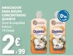 E.Leclerc Amaciador para roupa concentrado quanto ouro & orquídea branca promoção