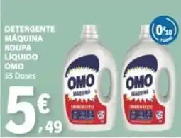 E.Leclerc Detergente máquina roupa líquido omo promoção