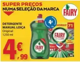 E.Leclerc Detergente manual loiça fairy original promoção