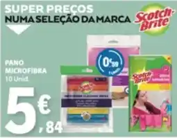 E.Leclerc Pano microfibra scotch brite promoção